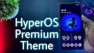 HyperOS Premium Theme For Any Xiaomi Devices | New Anime System Ui | #hyperos