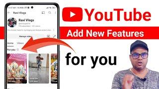 YouTube add new features for you in customisation setting | @DesiITech