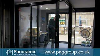 Dutemann corner Bifold door demonstation