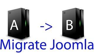 How to migrate a Joomla website from one hoster/server to another (ENGLISH)