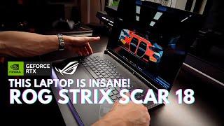 ROG Strix Scar 18 Review - The Most Powerful Gaming Laptop