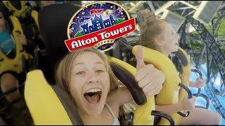 ALTON TOWERS VLOG!! *ON RIDE FOOTAGE*