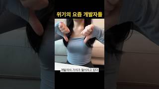요즘 개발자 취업 현실 - 위기의 개발자들 #코딩 #프로그래밍 #개발자