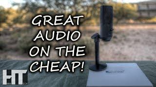 BUDGET Portable USB Microphone For YouTube Podcasting Live Streaming! FIFINE K670 Review