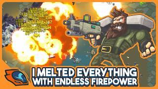 I Melted Everything With Unending Firepower - NIMRODS: GunCraft Survivor