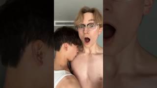 Surprise HICKEY on my Boyfriend after Shower  Gay Couple BL ️