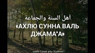 Кто такие Ахлю Сунна Валь Джама'а ? – шейх Салих аль-'Усаймин