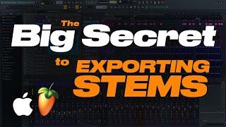 The SECRET to Export Stems! How to Bounce Stems in FL Studio