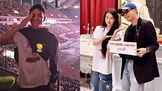 Viral Moment When BTS's V & J-hope Attended IU's Concert in Seoul With Friends