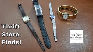 Another Thrift Store Vintage Watch Finds