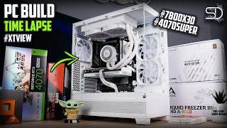 PC BUILD TIME LAPSE - PHANTEKS XT VIEW (7800X3D + 4070 SUPER)