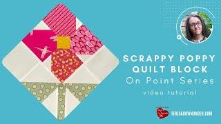 Scrappy poppy on point video tutorial