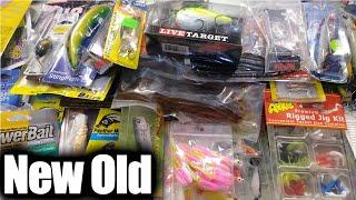 Huge Score of New & Old Fishing Lures! Bass Trout and More