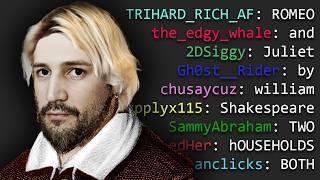 Can xQc's Twitch chat recreate the works of Shakespeare?