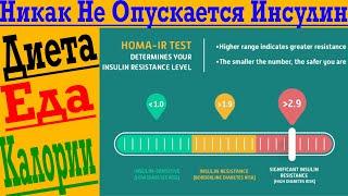 Как понизить инсулин?! Инсулиновая Резистентность, индекс HOMA, Метаболический Синдром!