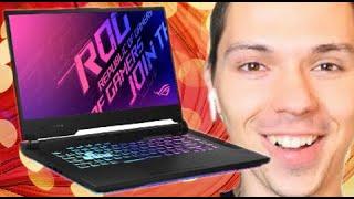 ASUS ROG G512 strix i7 RTX 2070 review GAMING LAPTOP 2021 under 1500