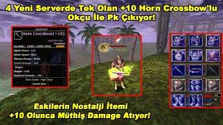 XAGO | 4 Yeni Serverde Tek Olan +10 Horn Crossbow'lu Okçu İle Pk Çıkıyor! | Knight Online