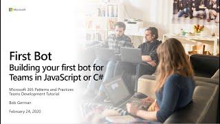 Teams Development: First Bot