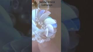 Handmade Crafted Fabrics Design I Unique Moti Sitara #salmasitara #motisitara #anarkalibazar