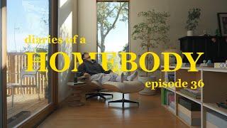 Homebody Diaries | eames lounge chair setup, amazing LA loft apartment, dining area updates