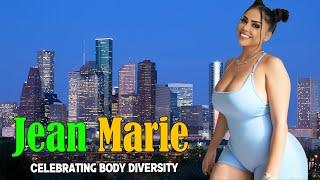 Jean Marie - Plus Size Model Breaking Barriers Wiki, Bio, Fact #trending #curvy #plussize