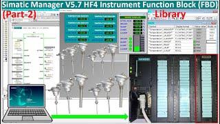 WinCC Explorer V8.0 faceplate connect with temperature sensors Part-2