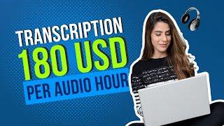 4 Transcription Companies That are Hiring Now - Earn Up to $180 per Audio Hour