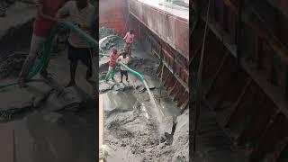Sand upload from a big ship #shahin360 #construction #waterpump #sand