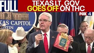 Texas THC Ban: Lt. Gov. Dan Patrick GOES OFF on hemp products | FULL