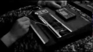 David recording the Stylophone 350s for Vera Vinter
