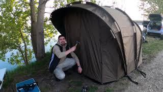 Fox Retreat + 2 man bivvy(montare cort)