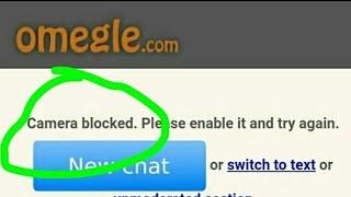 Live Proof | How to enable camera on Omegle | how to unblock camera in Omegle | Omegle Camera Block