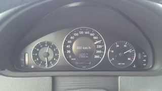 CLK 270 CDI 0-220 acceleration