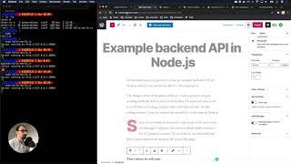 Building JSON API in Node.js (Part 1): Start a Node.js web app  - #CodingSession