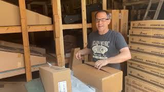 Ibanez Pallet unboxing at Allen Music Shop