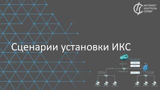 ИКС. Сценарии установки в сети