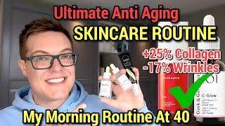 Best Ever ANTI AGING SKINCARE ROUTINE - Boost Skin Collagen By 25%