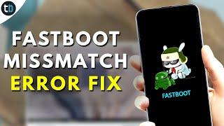 [SOLVED] MIUI Fastboot Mismatching Flash Error | Fix MI FLash Tool MisMatch Error