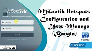 Mikrotik Hotspot Configuration and User Manage (Bangla)