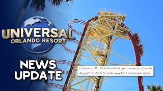 Hollywood Rip Ride Rockit Closing August for New Ride at Universal Studios Florida