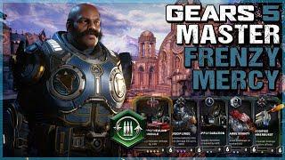 The Hammerburst Build! - Master Tactician on Mercy - Gears 5 Frenzy Horde 10-23-2021