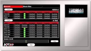 KESS V2 and KTAG log files and help manuals - Topgear Tuning Demonstration Video 5