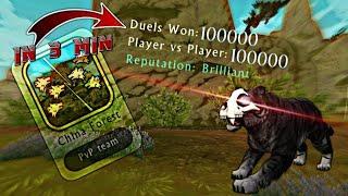 WildCraft Glitch: How to Reach 100k PvP in just 3 minutes ! feat. @Wild_Baguette