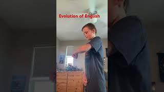 Evolution of English 