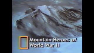 Mountain Heroes of World War II - 10th Mountain Division Documentary (w/ commercials)