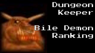 Dungeon Keeper, Bile Demon Battle Ranking