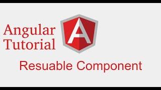 Angular 9 tutorial #11 reusable component with header footer