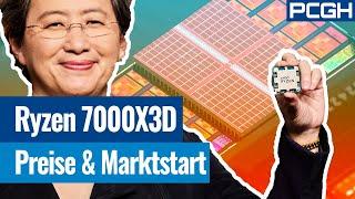 AMD Ryzen 7000X3D: Preise, Release und neue Details bekannt!