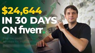 How I Made $24,644 in 1 Month On Fiverr Selling SMMA Services