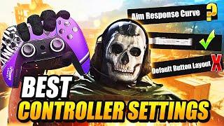 BEST Warzone Controller Settings In Season 4 - UPDATED 2022 FOR PS4 PS5, XBOX AND PC